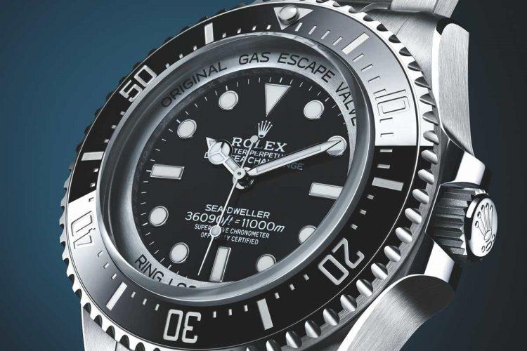Cadran de la Rolex Deepsea Challenge